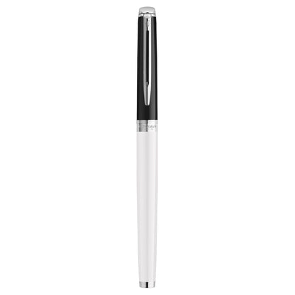 Waterman Hemisphere24 Black White CT Roller Ball F Black GB