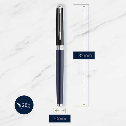Waterman Hemisphere24 Black Blue CT Roller Ball F Black GB
