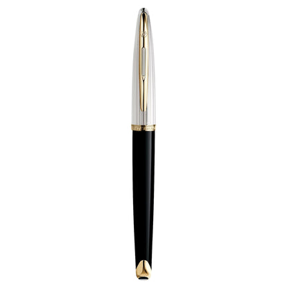 Waterman CareneDLX Black GT Fountain Pen F GB1 HR