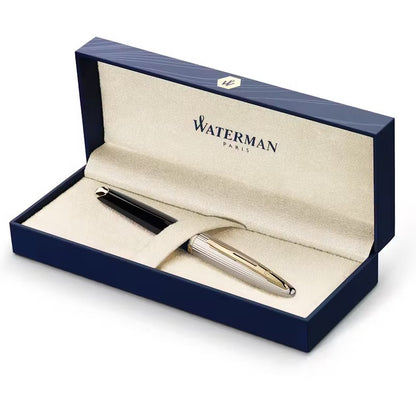 Waterman CareneDLX Black GT Fountain Pen F GB1 HR