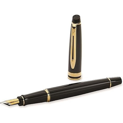Waterman Expert3 Black GT Fountain Pen M GB