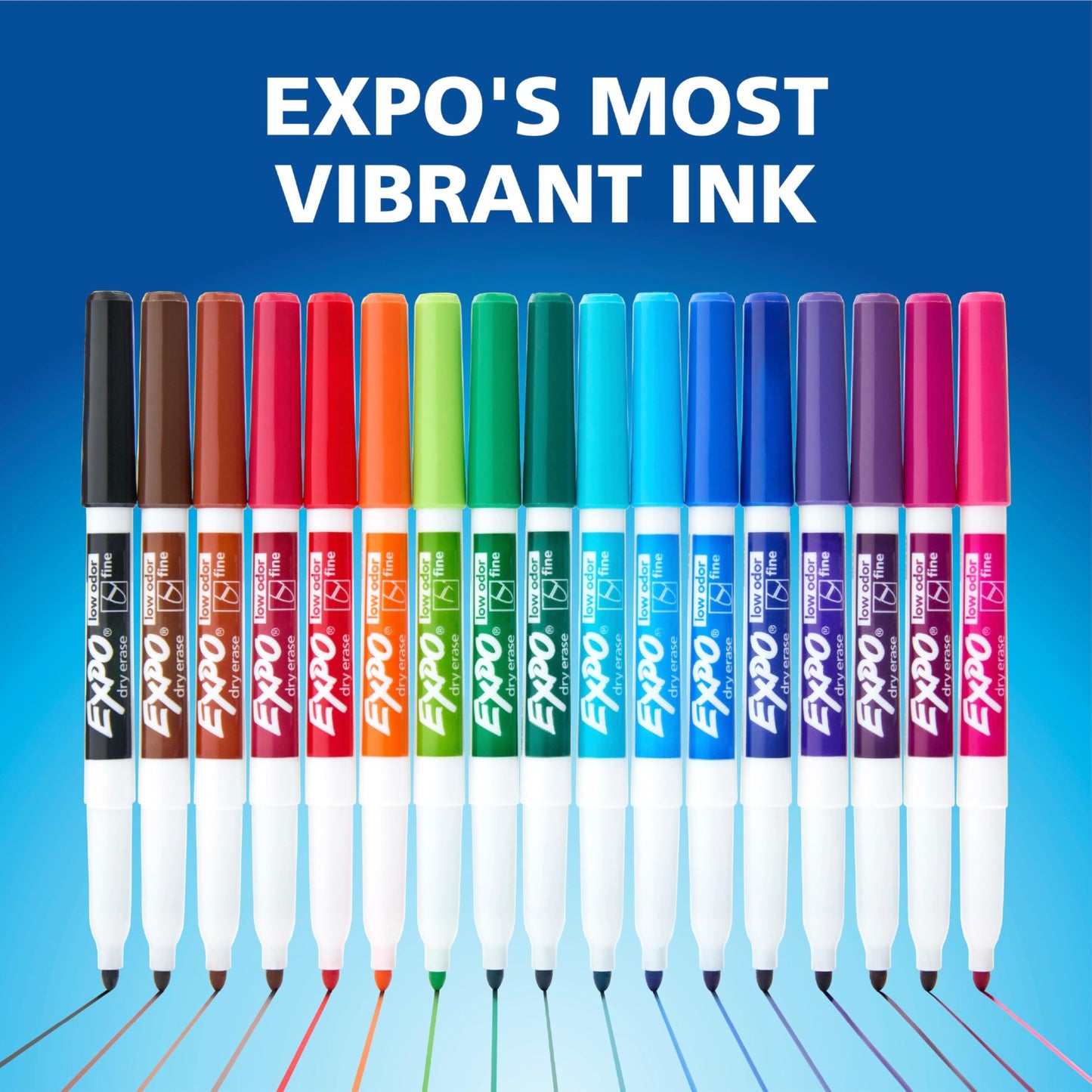 Expo Lo Fine Vibrant Asst 21ct Cd