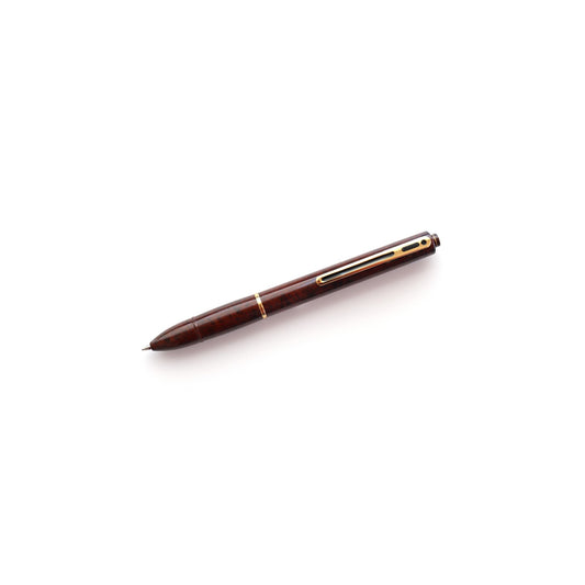Yasutomo Tp2035 Quad-Point Pen, Tortoise