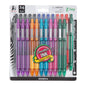 Zebra 12223 Z-Grip Retractable Ballpoint 1.0mm Assorted 24pk