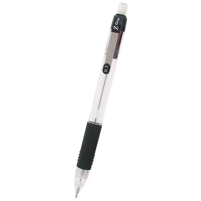 Zebra 15241 Z-Grip Mechanical Pencil 0.7mm Black 24pk