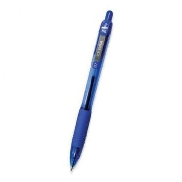 Zebra 22248 Z-Grip Retractable Ballpoint 1.0mm Blue 48pk