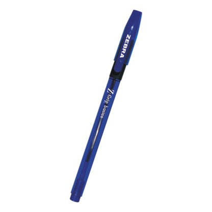 Zebra 23230 Z-Grip Basics LV Ballpoint Stick 1.0mm Blue 30pk