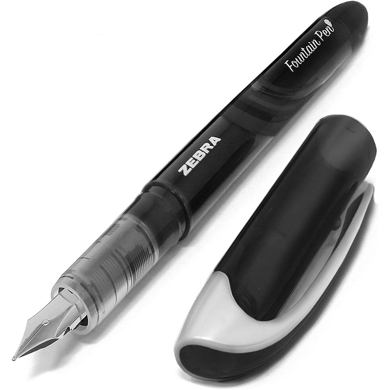 Zebra 48311 Zebra Fountain Pen 0.6mm Black 1pk