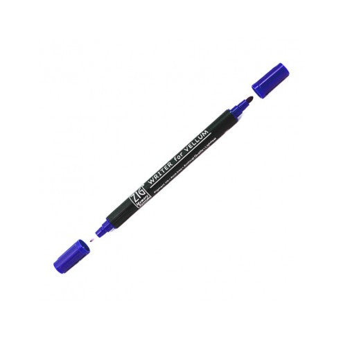 Zig Vellum Writer, Pure Blue