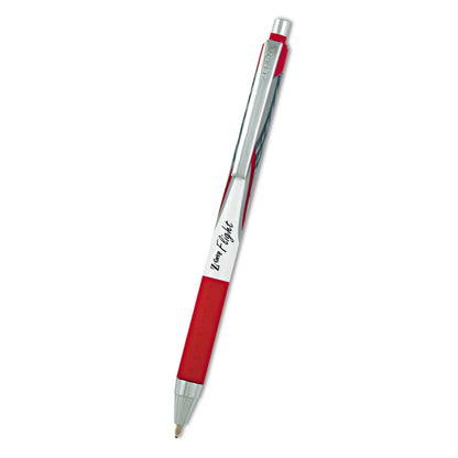 Zebra 21930 Z-Grip Flight Retractable Ballpoint 1.2mm Red
