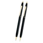 Cross Classic Century® Cross Classic Black with 23KT Gold-Plated Appointments Ballpoint and 0.7mm Pencil Set