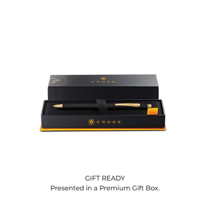 Cross Classic Century® Cross Classic Black with 23KT Gold-Plated Appointments Ballpoint Pen