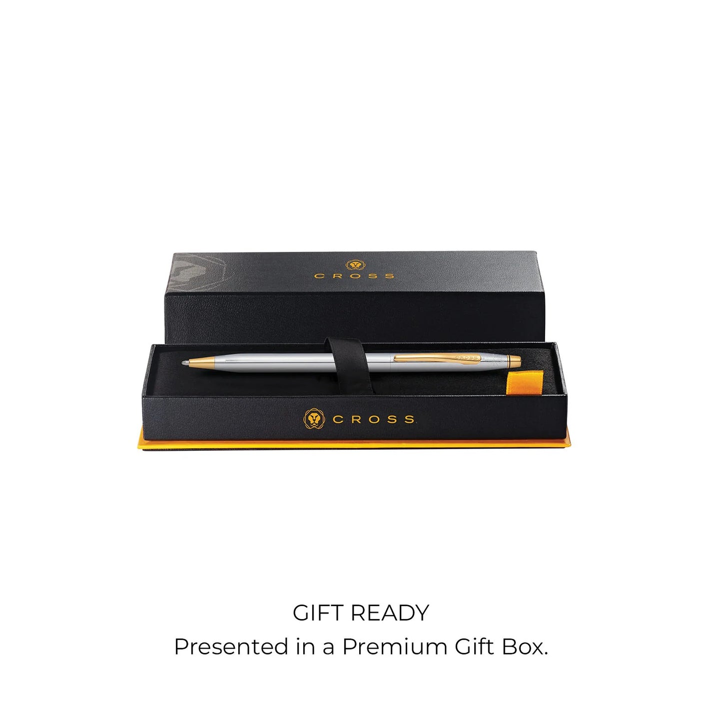 Cross Classic Century® Medalist® Chrome with 23KT Gold-Plated Appointments Ballpoint Pen