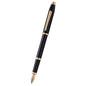 Cross Century® II Black Lacquer with 23KT Gold-Plated Appointments and 23KT Gold-Plated Medium Nib Fountain Pen