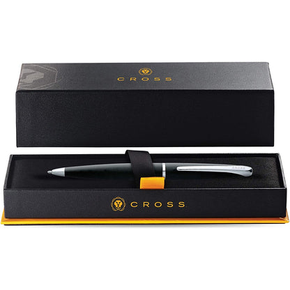 Cross ATX® Basalt Black with Polished Chrome Appointments Ballpoint Pen