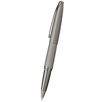 Cross ATX® Titanium Gray PVD Etched Diamond Pattern with Polished Titanium Gray PVD Appointments Selectip Rollerball Pen