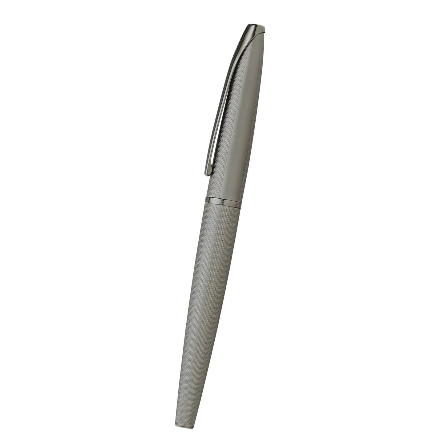 Cross ATX® Titanium Gray PVD Etched Diamond Pattern with Polished Titanium Gray PVD Appointments Selectip Rollerball Pen