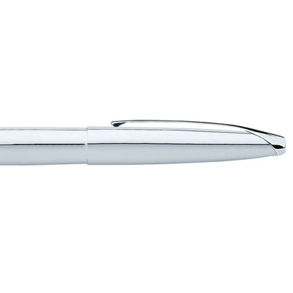 Cross ATX® Pure Chrome with Polished Chrome Appointments and Stainless Steel Fine Nib Fountain Pen