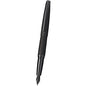 Cross ATX® Brushed Black with Machine-Turned, Diamond-Pattern Engraving with Polished Black PVD Appointments and Polished Black PVD Coated Stainless Steel Medium Nib Fountain Pen