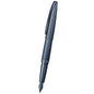 Cross ATX® Dark Blue PVD Etched Diamond Pattern with Polished Dark Blue PVD Appointments and Dark Blue PVD Coated Stainless Steel Fine Nib Fountain Pen