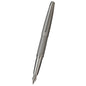 Cross ATX® Titanium Gray PVD Etched Diamond Pattern with Polished Titanium Gray PVD Appointments and Stainless Steel Medium Nib Fountain Pen