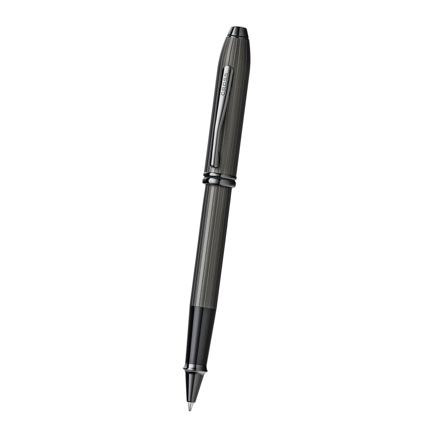 Cross Townsend® Matte Black with Glossy Black PVD Appointments Rollerball Pen