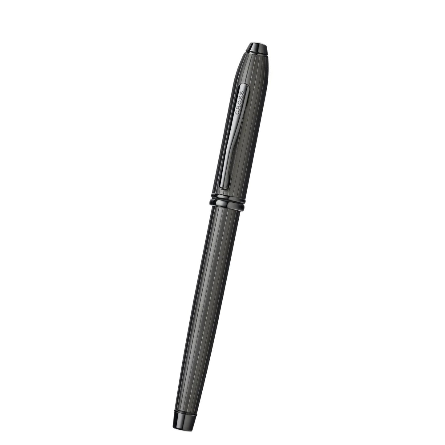 Cross Townsend® Matte Black with Glossy Black PVD Appointments Rollerball Pen