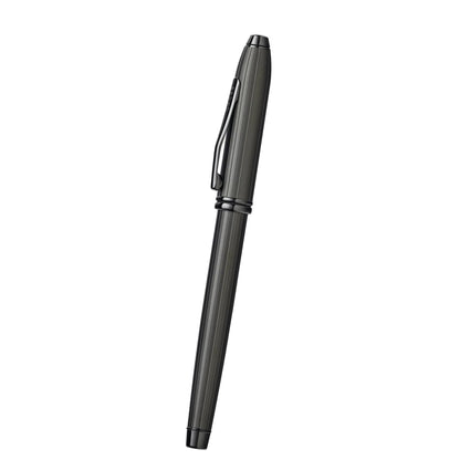 Cross Townsend® Matte Black with Glossy Black PVD Appointments Rollerball Pen