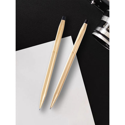 Cross Classic Century® 23KT Gold Plate Ballpoint Pen and 0.7mm Pencil Set
