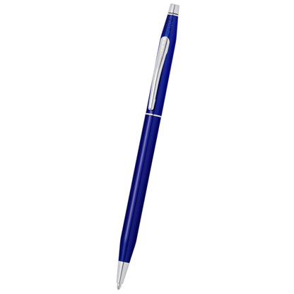 Cross Classic Century® Translucent Blue Lacquer with Polished Chrome Appointments Ballpoint Pen