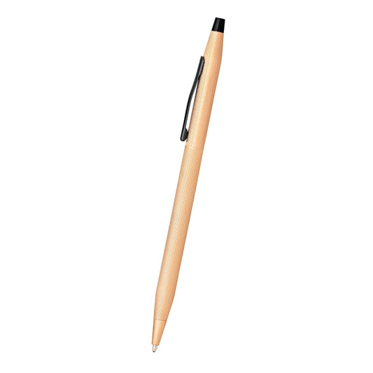 Cross Classic Century® Brushed Rose Gold PVD with Engraved Engine-Turned Diamond-Pattern Finish Ballpoint Pen