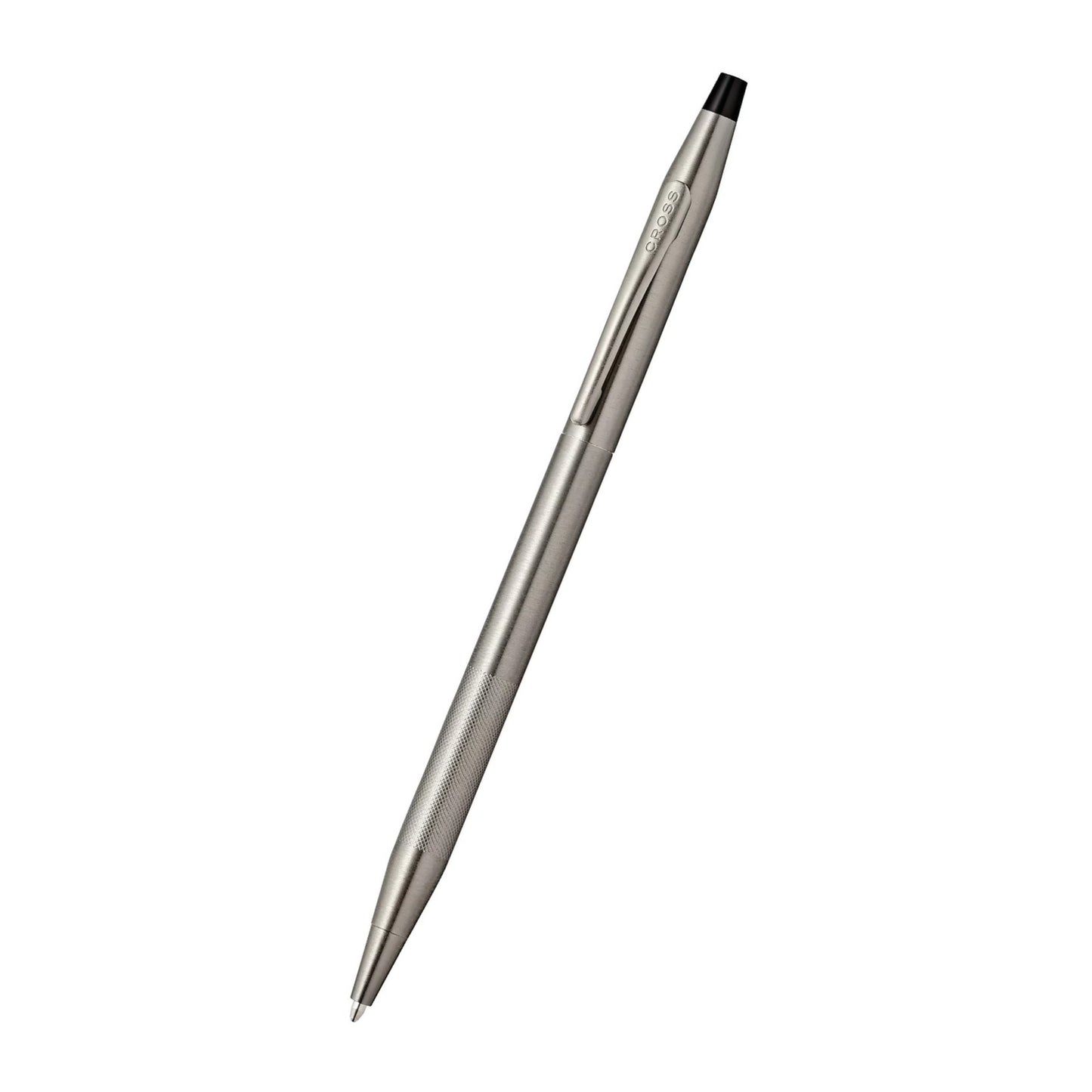 Cross Classic Century® Titanium Gray Micro Knurl and Brushed Titanium Gray PVD Ballpoint Pen