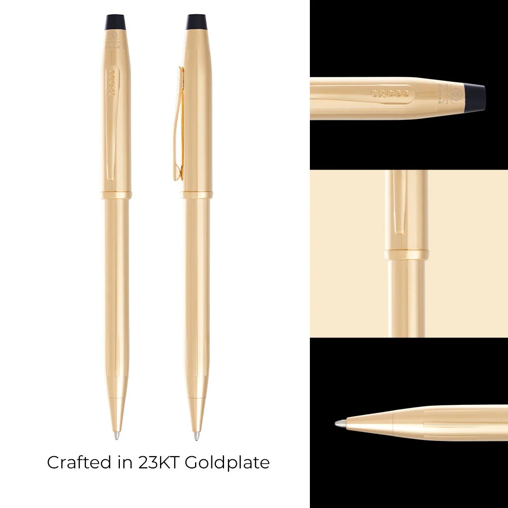 Cross Century® II 23KT Gold Plate with 23KT Gold-Plated Appointments Ballpoint Pen