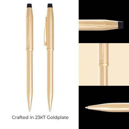 Cross Century® II 23KT Gold Plate with 23KT Gold-Plated Appointments Ballpoint Pen
