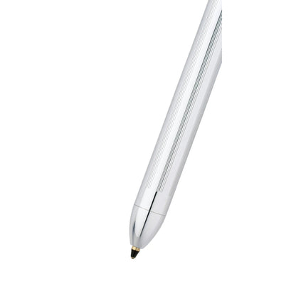 Cross Tech3+ Multi Function Pen. Lustrous Chrome with Polished Chrome Appointments, 0.5mm lead and optional stylus.