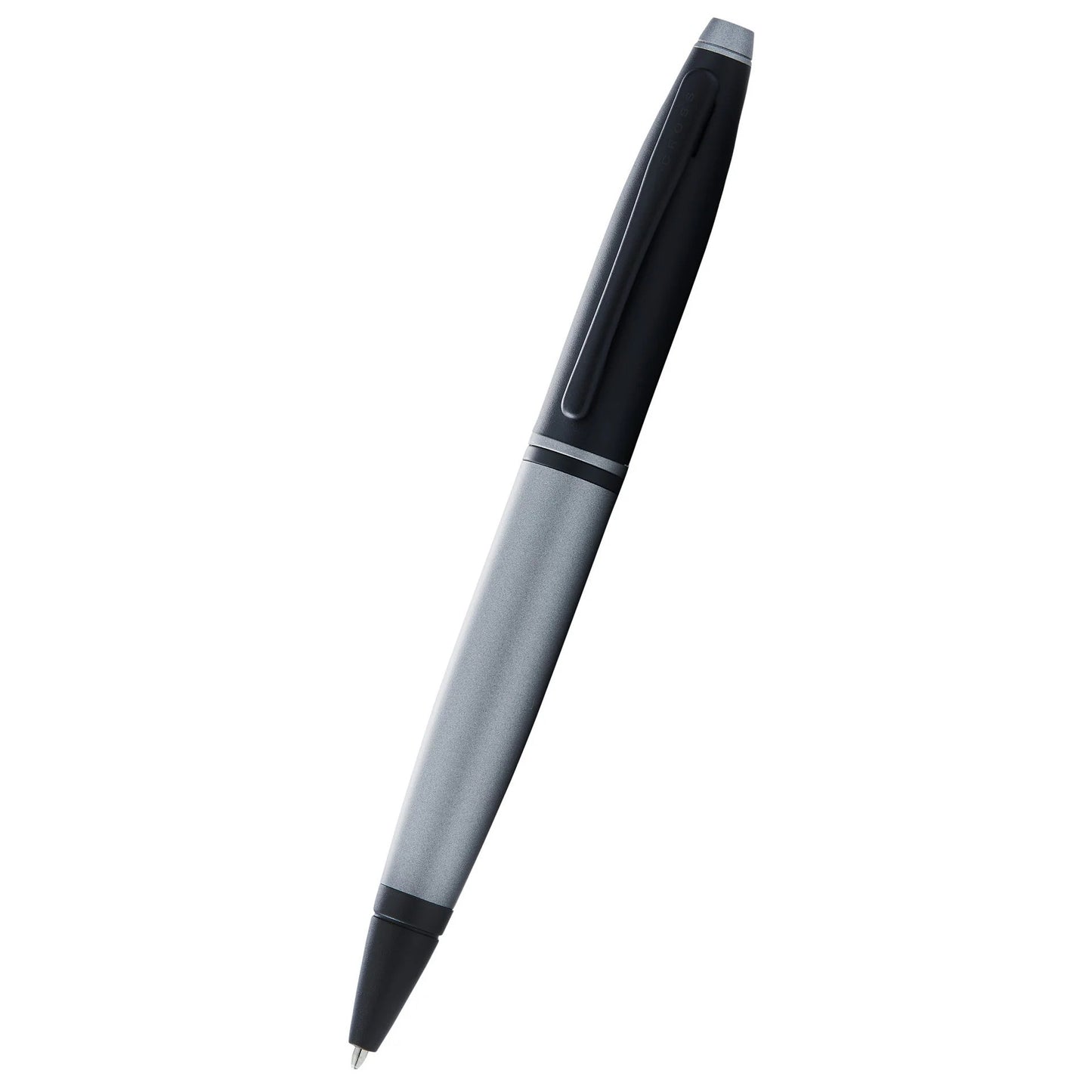 Cross Calais™ Matte Gray and Black Lacquer with Black Lacquer Appointments Ballpoint Pen