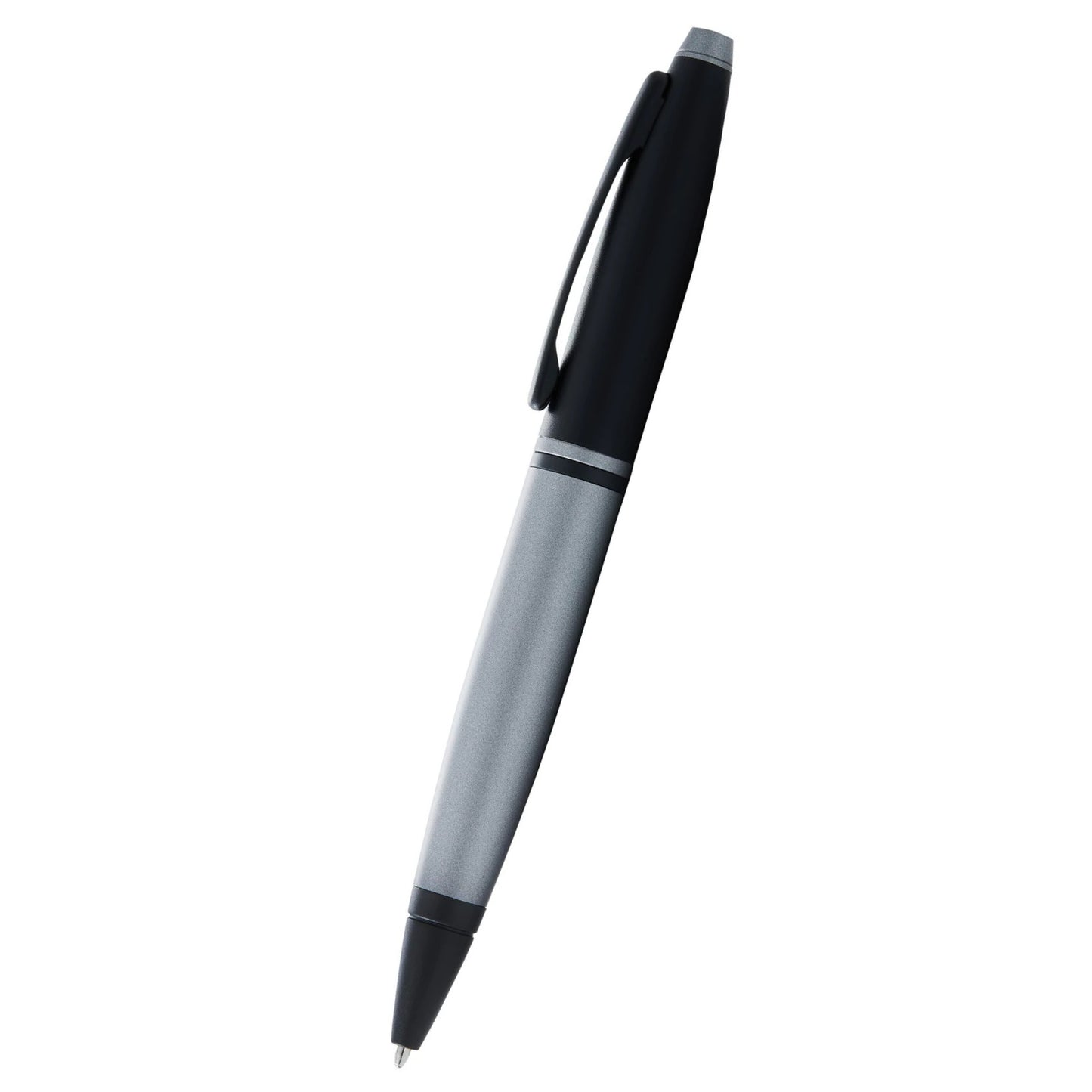 Cross Calais™ Matte Gray and Black Lacquer with Black Lacquer Appointments Ballpoint Pen