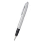 Cross Calais™ Satin Chrome with Polished Chrome Appointments and Medium Stainless Steel Nib Fountain Pen