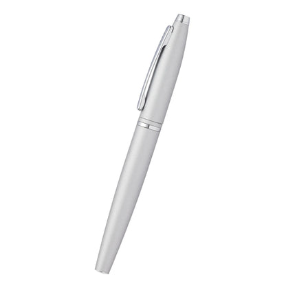 Cross Calais™ Satin Chrome with Polished Chrome Appointments and Medium Stainless Steel Nib Fountain Pen