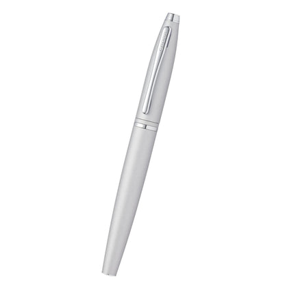 Cross Calais™ Satin Chrome with Polished Chrome Appointments and Medium Stainless Steel Nib Fountain Pen