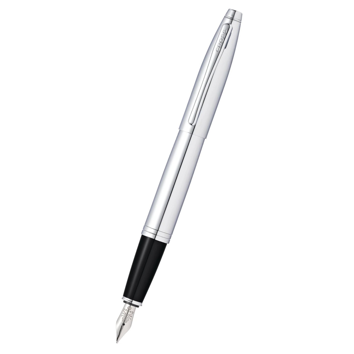 Cross Calais™ Polished Chrome with Polished Chrome Appointments and Medium Stainless Steel Nib Fountain Pen