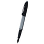 Cross Calais™ Matte Gray and Black Lacquer with Black Lacquer Appointments and Black PVD Coated Stainless Steel Fine Nib Fountain Pen
