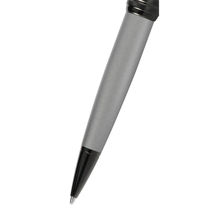 Cross Bailey™ Matte Gray Lacquer with Polished Black PVD appointments Ballpoint Pen
