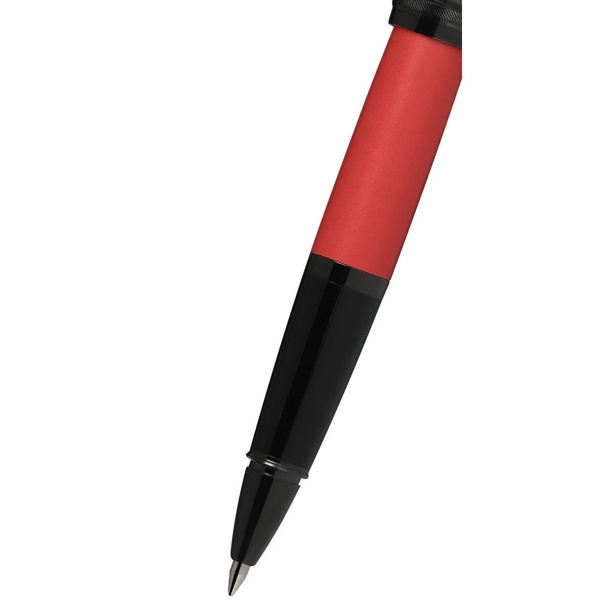 Cross Bailey™ Matte Red Lacquer with Polished Black PVD appointments Rollerball Pen