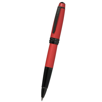 Cross Bailey™ Matte Red Lacquer with Polished Black PVD appointments Rollerball Pen