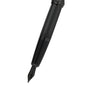 Cross Bailey™ Matte Black Lacquer with Polished Black PVD appointments and Polished Black PVD Coated Stainless Steel Fine Nib Fountain Pen