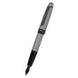 Cross Bailey™ Matte Gray Lacquer with Polished Black PVD appointments and Polished Black PVD Coated Stainless Steel Fine Nib Fountain Pen