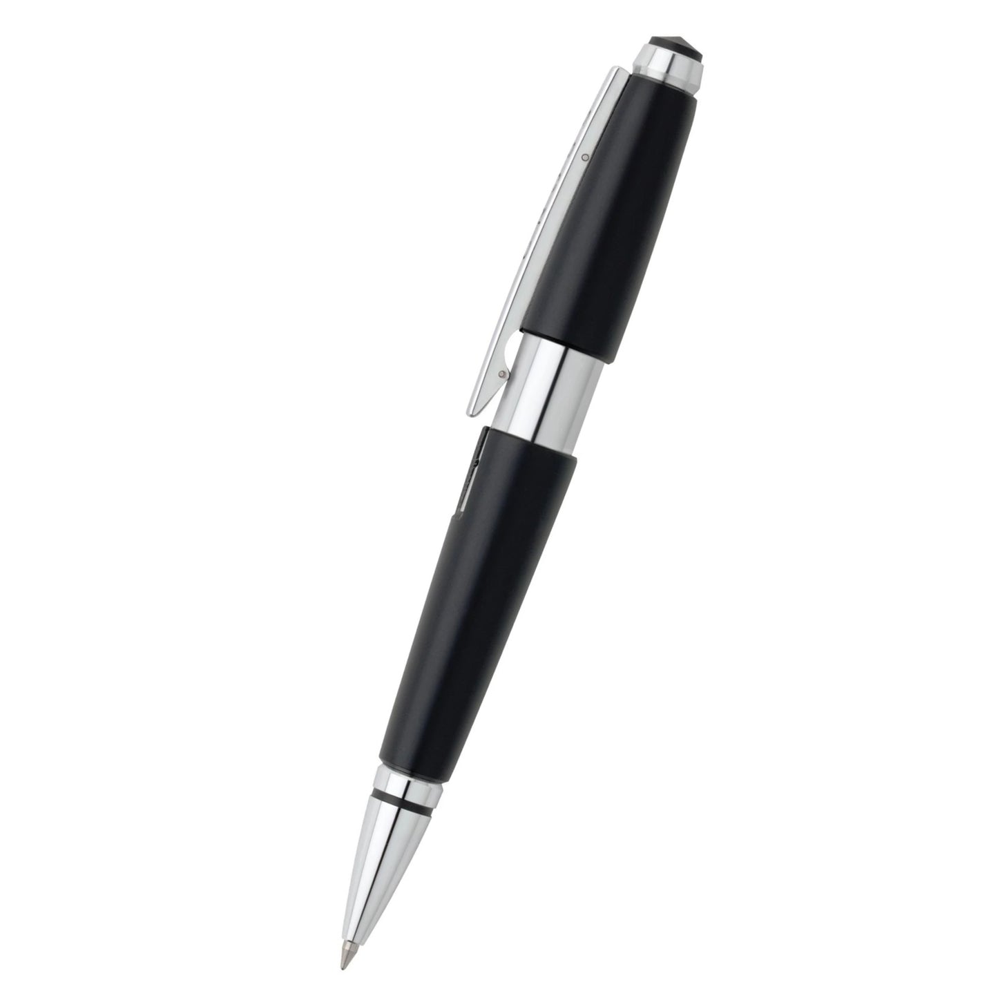 Cross Edge™ Jet Black with Polished Chrome Appointments Selectip Rollerball Pen