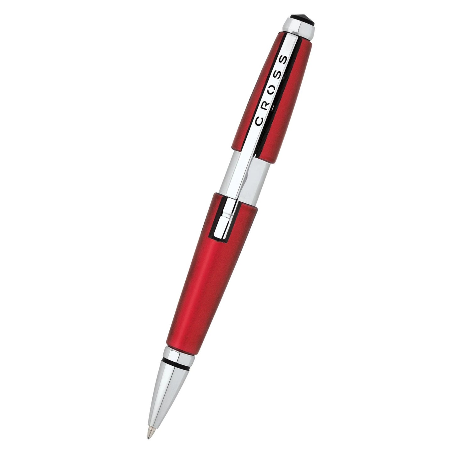 Cross Edge™ Formula Red with Polished Chrome Appointments Selectip Rollerball Pen