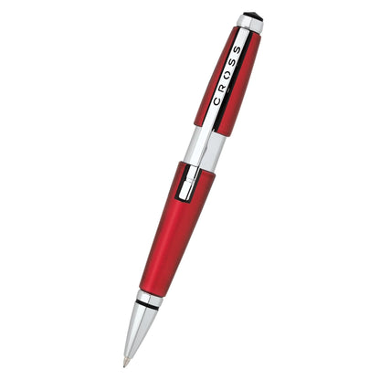 Cross Edge™ Formula Red with Polished Chrome Appointments Selectip Rollerball Pen
